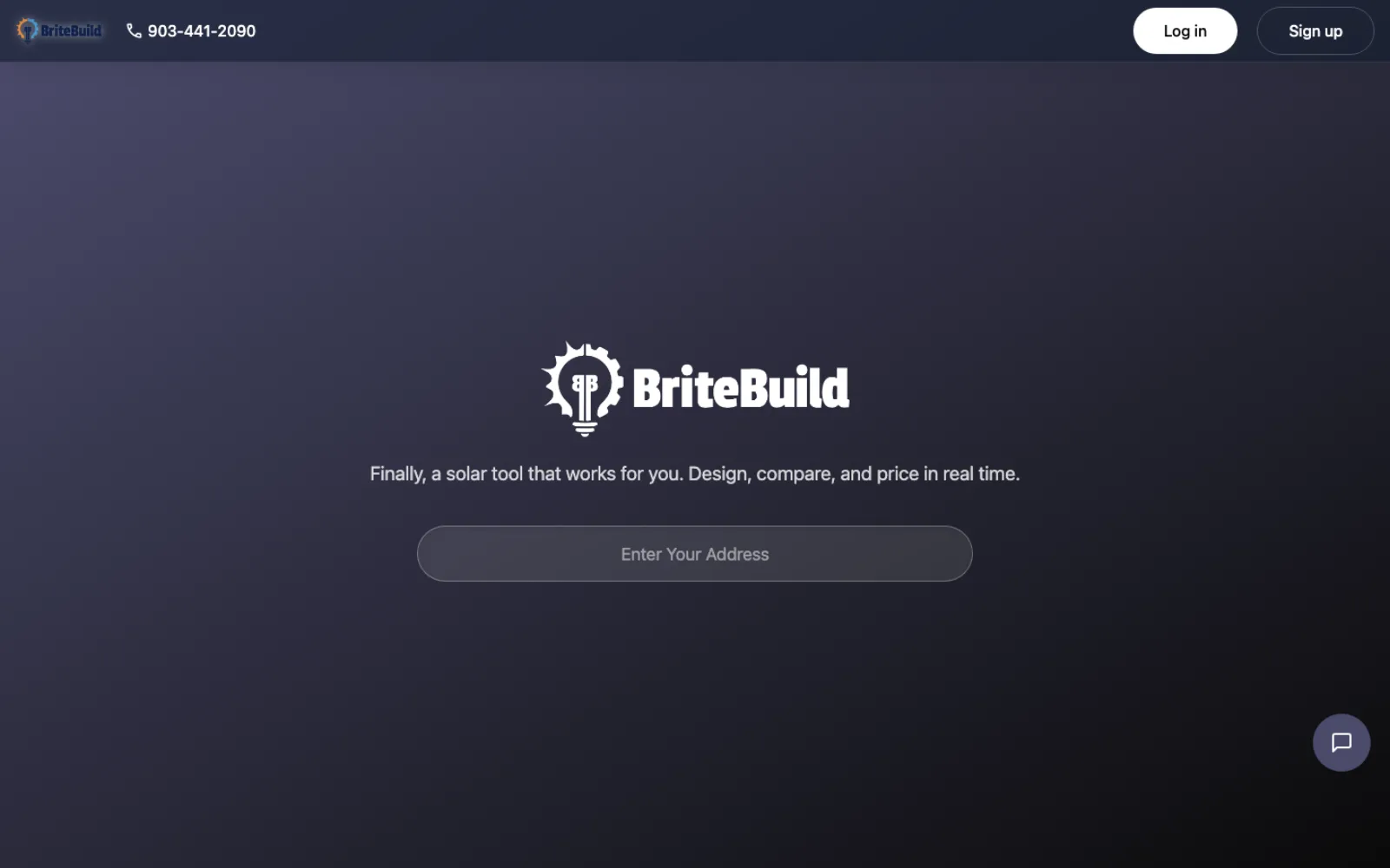 BriteBuild marketing site, operated by the acquirer