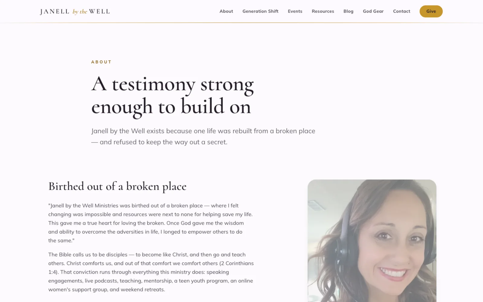 Janell by the Well Ministries